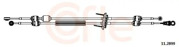 Seilzug, Schaltgetriebe COFLE 11.2899