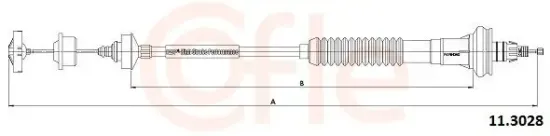 Seilzug, Kupplungsbetätigung COFLE 11.3028 Bild Seilzug, Kupplungsbetätigung COFLE 11.3028