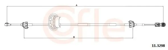 Seilzug, Schaltgetriebe COFLE 11.3298