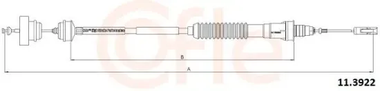 Seilzug, Kupplungsbetätigung COFLE 11.3922 Bild Seilzug, Kupplungsbetätigung COFLE 11.3922