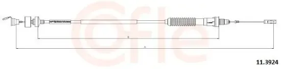 Seilzug, Kupplungsbetätigung COFLE 11.3924 Bild Seilzug, Kupplungsbetätigung COFLE 11.3924