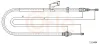 Seilzug, Feststellbremse hinten links COFLE 11.5494 Bild Seilzug, Feststellbremse hinten links COFLE 11.5494