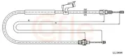 Seilzug, Feststellbremse hinten links COFLE 11.5494