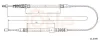 Seilzug, Feststellbremse hinten links COFLE 11.5769 Bild Seilzug, Feststellbremse hinten links COFLE 11.5769