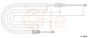 Seilzug, Feststellbremse hinten links COFLE 11.6600