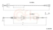 Seilzug, Feststellbremse COFLE 11.6818KB