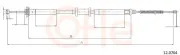 Seilzug, Feststellbremse hinten links hinten rechts COFLE 12.0704