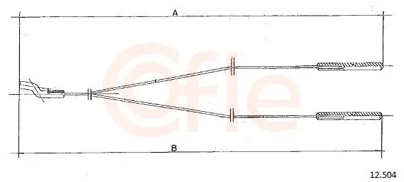 Heizklappenzug COFLE 12.504