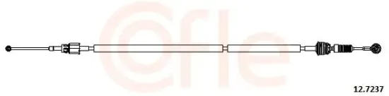 Seilzug, Schaltgetriebe COFLE 12.7237 Bild Seilzug, Schaltgetriebe COFLE 12.7237