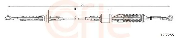 Seilzug, Schaltgetriebe COFLE 12.7255