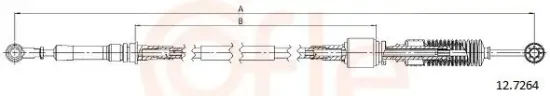 Seilzug, Schaltgetriebe COFLE 12.7264 Bild Seilzug, Schaltgetriebe COFLE 12.7264