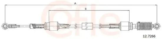 Seilzug, Schaltgetriebe COFLE 12.7266 Bild Seilzug, Schaltgetriebe COFLE 12.7266