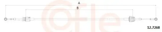 Seilzug, Schaltgetriebe COFLE 12.7268 Bild Seilzug, Schaltgetriebe COFLE 12.7268