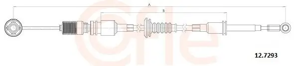 Seilzug, Schaltgetriebe COFLE 12.7293