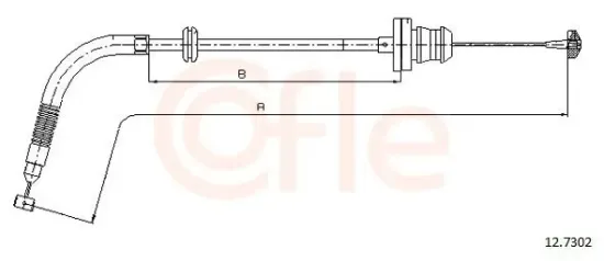 Gaszug COFLE 12.7302 Bild Gaszug COFLE 12.7302