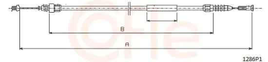 Motorhaubenzug COFLE 1286P1 Bild Motorhaubenzug COFLE 1286P1