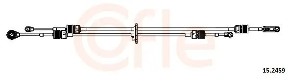 Seilzug, Schaltgetriebe COFLE 15.2459