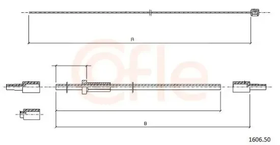 Motorhaubenzug COFLE 1606.50 Bild Motorhaubenzug COFLE 1606.50