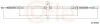 Seilzug, Feststellbremse hinten links COFLE 17.0385 Bild Seilzug, Feststellbremse hinten links COFLE 17.0385