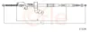 Seilzug, Feststellbremse hinten links COFLE 17.1550 Bild Seilzug, Feststellbremse hinten links COFLE 17.1550