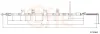 Seilzug, Feststellbremse hinten links COFLE 17.5063