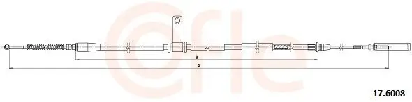 Seilzug, Feststellbremse COFLE 17.6008