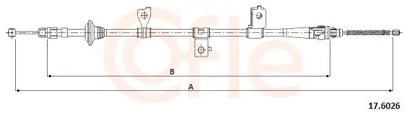 Seilzug, Feststellbremse COFLE 17.6026