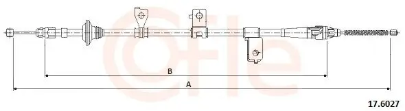 Seilzug, Feststellbremse COFLE 17.6027