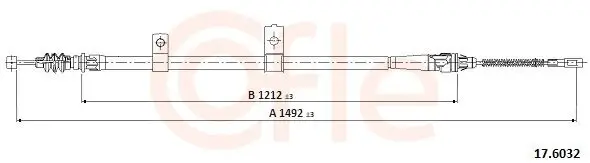 Seilzug, Feststellbremse COFLE 17.6032