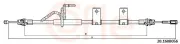 Seilzug, Feststellbremse hinten links COFLE 20.160B056