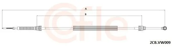 Seilzug, Schaltgetriebe COFLE 2CB.VK009