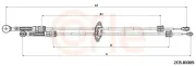 Seilzug, Schaltgetriebe COFLE 92.2CB.KI009