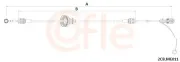 Seilzug, Schaltgetriebe COFLE 92.2CB.ME011