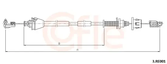 Gaszug COFLE 3.RE001 Bild Gaszug COFLE 3.RE001