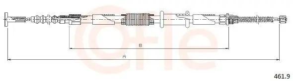 Seilzug, Feststellbremse COFLE 461.9