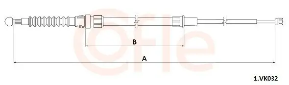 Seilzug, Feststellbremse COFLE 92.1.VK032