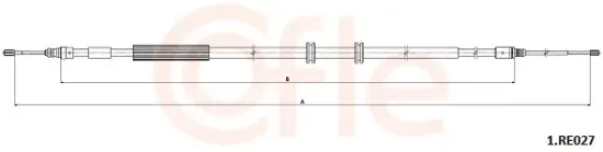 Seilzug, Feststellbremse hinten links hinten rechts COFLE 92.1.RE027 Bild Seilzug, Feststellbremse hinten links hinten rechts COFLE 92.1.RE027