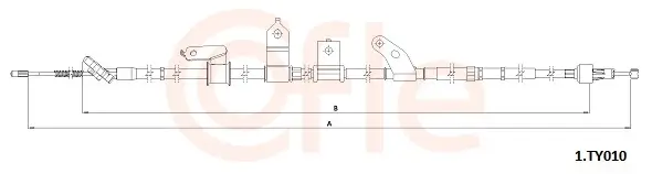 Seilzug, Feststellbremse COFLE 92.1.TY010