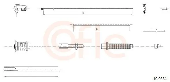 Gaszug COFLE 92.10.0384