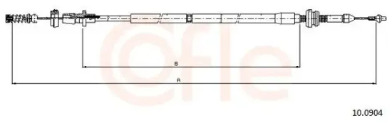 Gaszug COFLE 92.10.0904 Bild Gaszug COFLE 92.10.0904