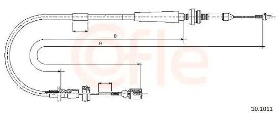 Gaszug COFLE 92.10.1011 Bild Gaszug COFLE 92.10.1011