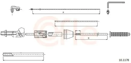 Gaszug COFLE 92.10.1178 Bild Gaszug COFLE 92.10.1178
