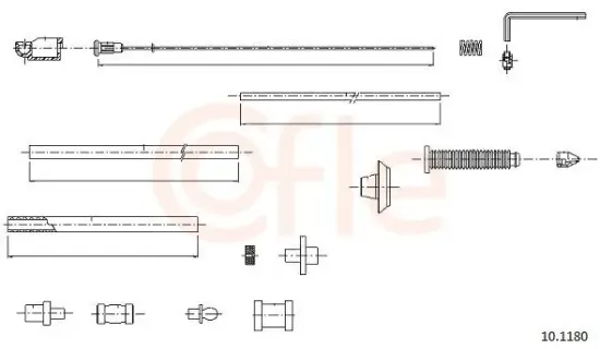 Gaszug COFLE 92.10.1180 Bild Gaszug COFLE 92.10.1180