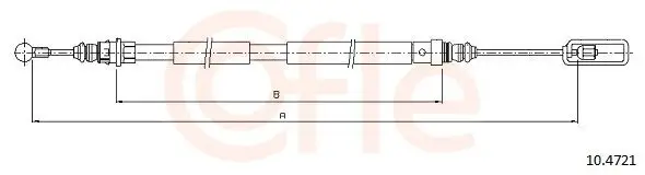 Seilzug, Feststellbremse COFLE 92.10.4721