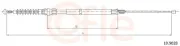 Seilzug, Feststellbremse hinten links hinten rechts COFLE 92.10.9028