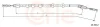 Seilzug, Feststellbremse hinten links COFLE 92.10.9512 Bild Seilzug, Feststellbremse hinten links COFLE 92.10.9512