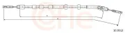 Seilzug, Feststellbremse hinten links COFLE 92.10.9512