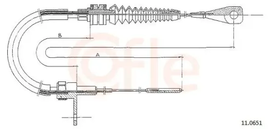 Gaszug COFLE 92.11.0651 Bild Gaszug COFLE 92.11.0651