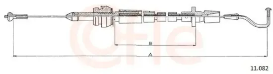 Gaszug COFLE 92.11.082 Bild Gaszug COFLE 92.11.082