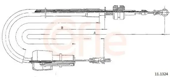 Gaszug COFLE 92.11.1324 Bild Gaszug COFLE 92.11.1324